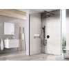 Ravak Walk-In - Sprchová stena Walk-In Wall 90x200 cm, čierna/číre sklo GW9W7030SZ1