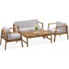 Focus Garden Focus MALMO CAFFE 3+1 záhradné sedacia súprava, akáciové drevo 007286, NOVINKA