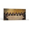 Zvieratá funny time Opičia večera | Obrazy Vintessia Rozmery panoráma: 40x80