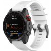 Jednofarebný QuickFit remienok pre Garmin 20mm - Biely GRM-GS04-01