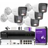 Hilook by Hikvision Sada na IP monitoring 6Mpx s 5 kamerami IPCAM-B6-30DL, Hybrid Light, 8-kanálový rekordér s PoE, MD 2.0 - HiLook od Hikvision