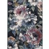Merinos Platinum blue flower blue