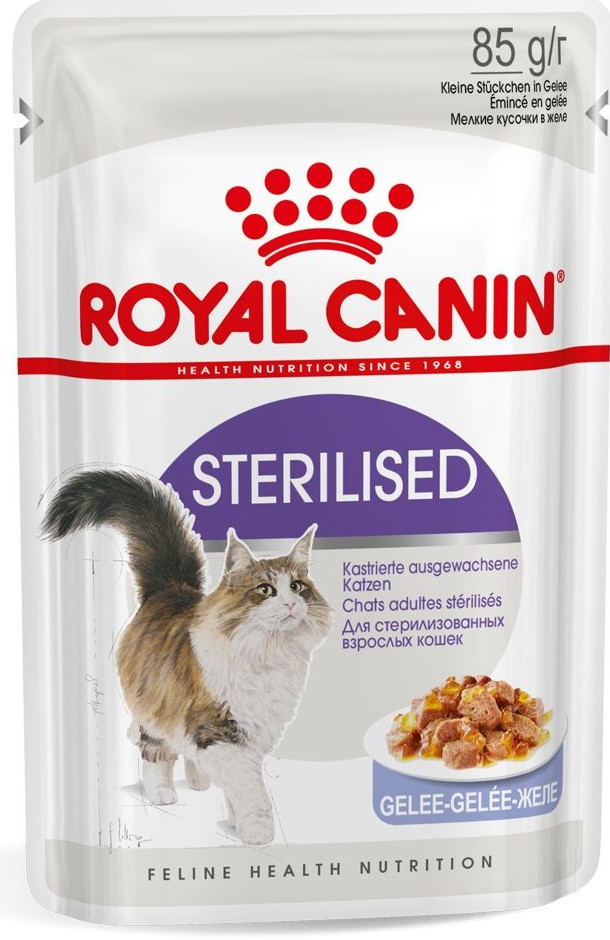 Royal Canin Sterilised v želé 12 x 85 g
