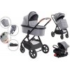 Mama Kiddies PRIMO multifunkčný kočík 4v1 v sivej farbe + DARČEK