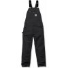 CARHARTT Relaxed Fit duck bib overall black vel.36/32
