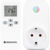 Zásuvkový termostat TF-HY-G s diaľkovým ovládačom