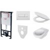 ALCA SET Sadromodul AM101/1120 + tlačidlo M370 + WC RIMFLOW + A604 + M91
