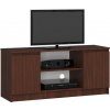 Stolík pod TV RTV 120 2D 1P wenge