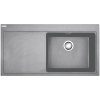 Franke Mythos MTG 611/7, 1000x515 mm, granitový drez šedý kameň 114.0150.014