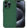 Techsuit Carbonite FiberShell kryt na iPhone 15 Pro – zelený