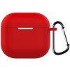 VSETKONAMOBIL 93251 HOOK Silikónový obal pre Apple AirPods 4 červený