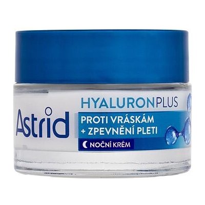 Astrid Hyaluron 3D Antiwrinkle & Firming Night Cream zpevnující noční krém proti vráskám 50 ml pro ženy
