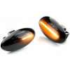 CITROEN C5 C6 SMEROVÉ SVETLÁ LED DYNAMIC ČIERNA