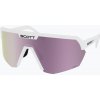 Slnečné okuliare SCOTT Sport Shield white matt/amp lavender chrome