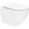 WC s doskou softclose závesné SAT biele vírové SAT67010RTORP