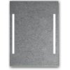 Zrkadlo Amirro Lumina White 60 x 80 cm s osvetlením LED, 901-329