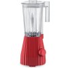 Alessi Stolný mixér PLISSE 1,5 l, červená