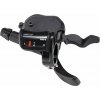 Microshift Machift, Law, 8. Regulováno, zcela s Shimano, Xpress Shifter, Optical Gear poměr, černá (nová)