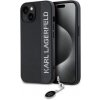 Karl Lagerfeld puzdro plastové Apple iPhone 14 KLHCP14SPSAKDGCK čierne