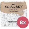 KOLORKY DELUXE VELVET eko so zamatovým povrchom M 5-8 kg 168 ks