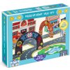 Puzzle - Djeco Djeco Crazy Motors Mesto (Obrovské Puzzl'Up puzzle 28 + 6 ks)