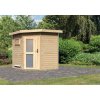 fínska sauna KARIBU PEKKA (86218) natur LG3997