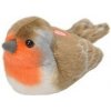 Hrajúci plyšový vtáčik - Červienka