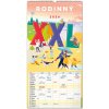 NOTIQUE rodinný plánovací XXL 2026, 33 × 64 cm