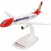 Herpa Airbus A320-214 Edelweiss 2016s Colors Named Säntis Snap-Fit 1:200