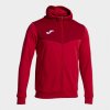 JOMA CAMPUS STREET MIKINA S KAPUCÍ UNISEX - Červená - veľkosť 3XL
