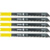 Vorel list do priamočiarej píly 100 mm na drevo a plast tpi6 5 ks TO-27830