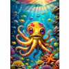 ENJOY Puzzle Roztomilá chobotnička 1000 dielikov