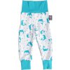 Kaarsgaren Protišmykové nohavice pre deti na lezenie bio delfín aqua lem Veľ. 80