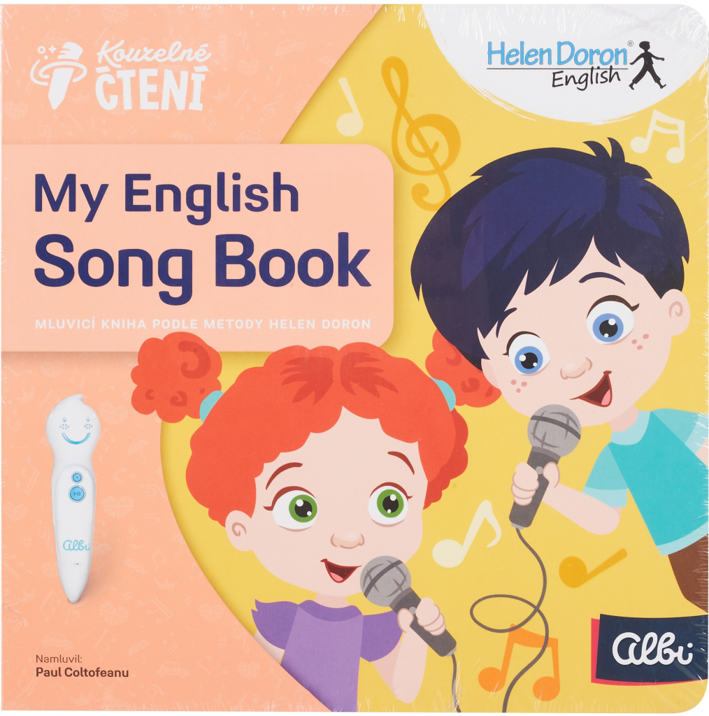 Albi Kouzelné čtení Kniha My English Song Book