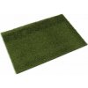 Zelená vstupná rohož z umelého trávnika FLOMA Pesaro - dĺžka 40 cm, šírka 60 cm, výška 2 cm