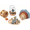 Drevený montessori hrací set 4 v 1 pre najmenších