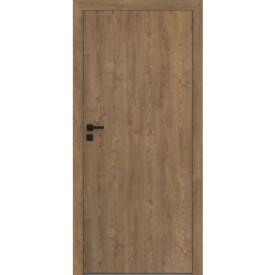 Interiérové dvere DRE – Standard 10 Falcové Šírka dverí: 80 cm, Orientácia: Ľavé, Výplň: Dierovaná drevotrieska