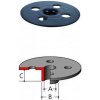 MAKITA Kopírovacia objímka Variant: 164393-0 / 18 x 20 x 13 mm