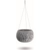 Prosperplast Sandy Bowl WS závesný kvetináč 29 cm šedý kameň DSK290WS