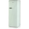 DOMO DO91701R Retro chladnička s mrazničkou 191/24 l, pistáciová