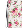 Knižkové puzdro Trendy Cross case Kvety – Samsung Galaxy A26