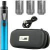 VAPEEE SET Joyetech eGo AIO Eco Friendly 1700mAh - modrá zloženie: 1x eGo AIO Eco Friendly + 3x BF SS316 0,60ohm + 1x micro USB kábel + 1x púzdro