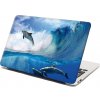 Sablio Samolepka na notebook Delfíny vo vlnách - 38x26 cm