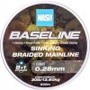 Nash Splietaná Šnúra Baseline Sinking Braid Camo 600 m - 0,28 mm 13,6 kg