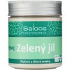 Saloos Green Clay telová a pleťová maska 100% French 80 g