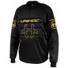 Unihoc Goalie sweater SHIELD black/gold LTD EDT S, čierna / zlatá