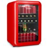 Klarstein PopLife, chladnička na nápoje, chladnička, 115 l, 0-10°C, retro dizajn (HEA13-PopLife-115-r)