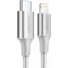 UGREEN USB-C to Lightning Cable Aluminum Shell Braided 1m Silver