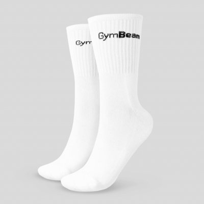 GymBeam ponožky Socks 3pack White