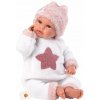 Llorens 63648 NEW BORN realistická bábätko so zvukmi a mäkkým látkovým telom 36